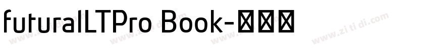 futuralLTPro Book字体转换